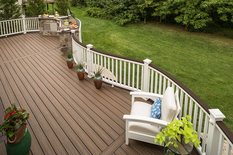 Modern Design Aluminum/Iron & Stainless Steel Deck Railing & Balcony Fence