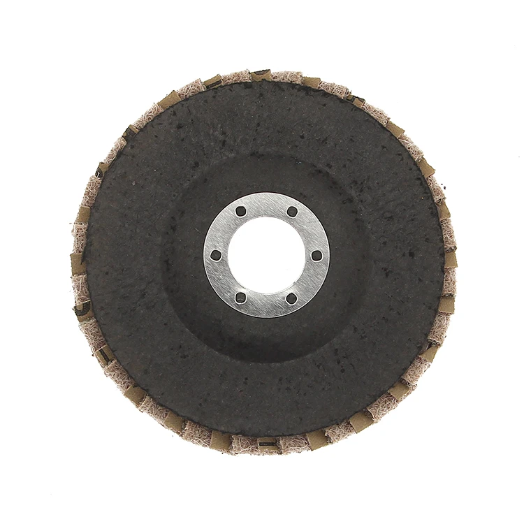 Abrasives Tools 4.5 Inch 80# Zirconium Oxide  Nylonred Sand 115Mm Abrasive Flap Disc