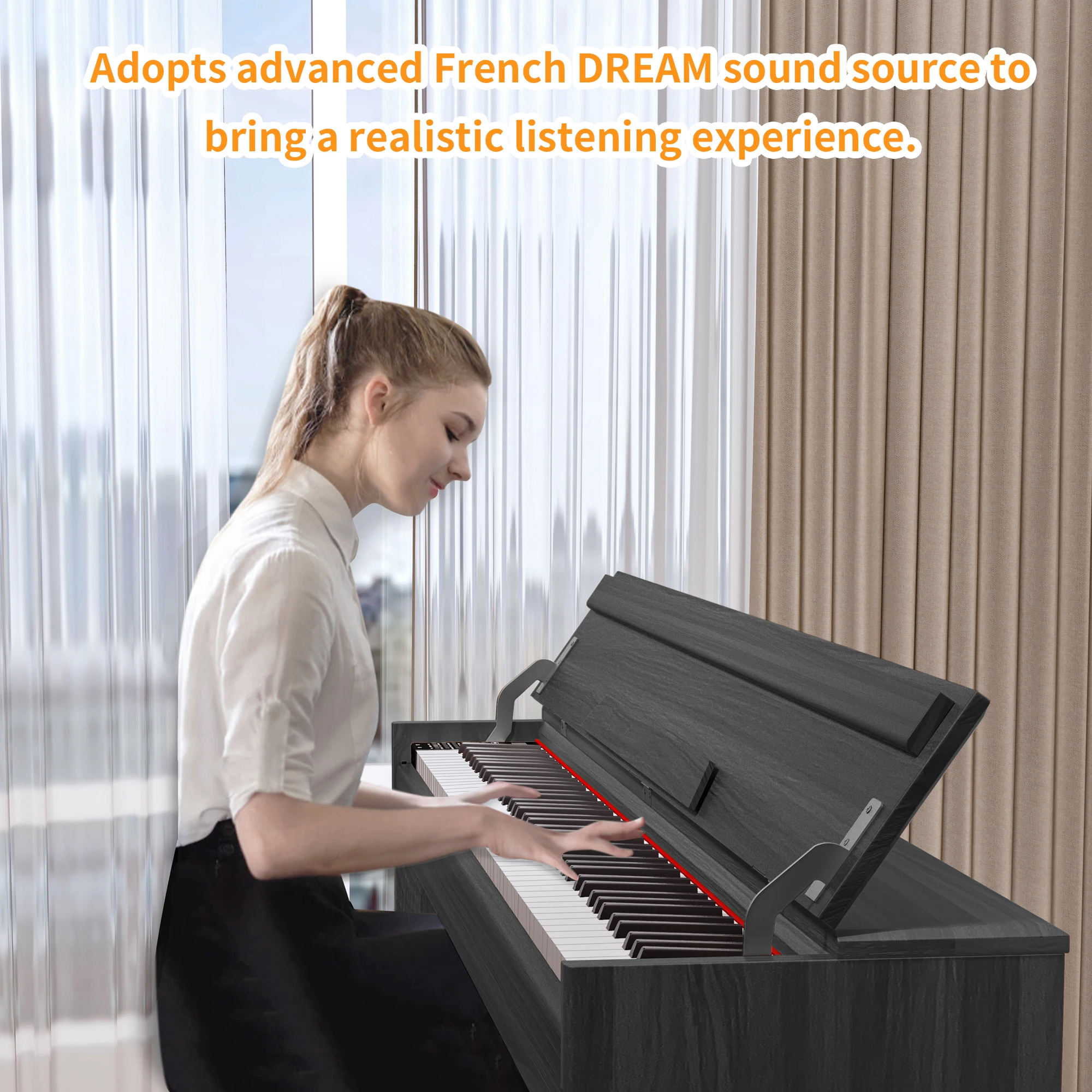 LeGemCharr price grand pianos keyboard digital piano 88 keys pedals piano keyboard 88 keys digital