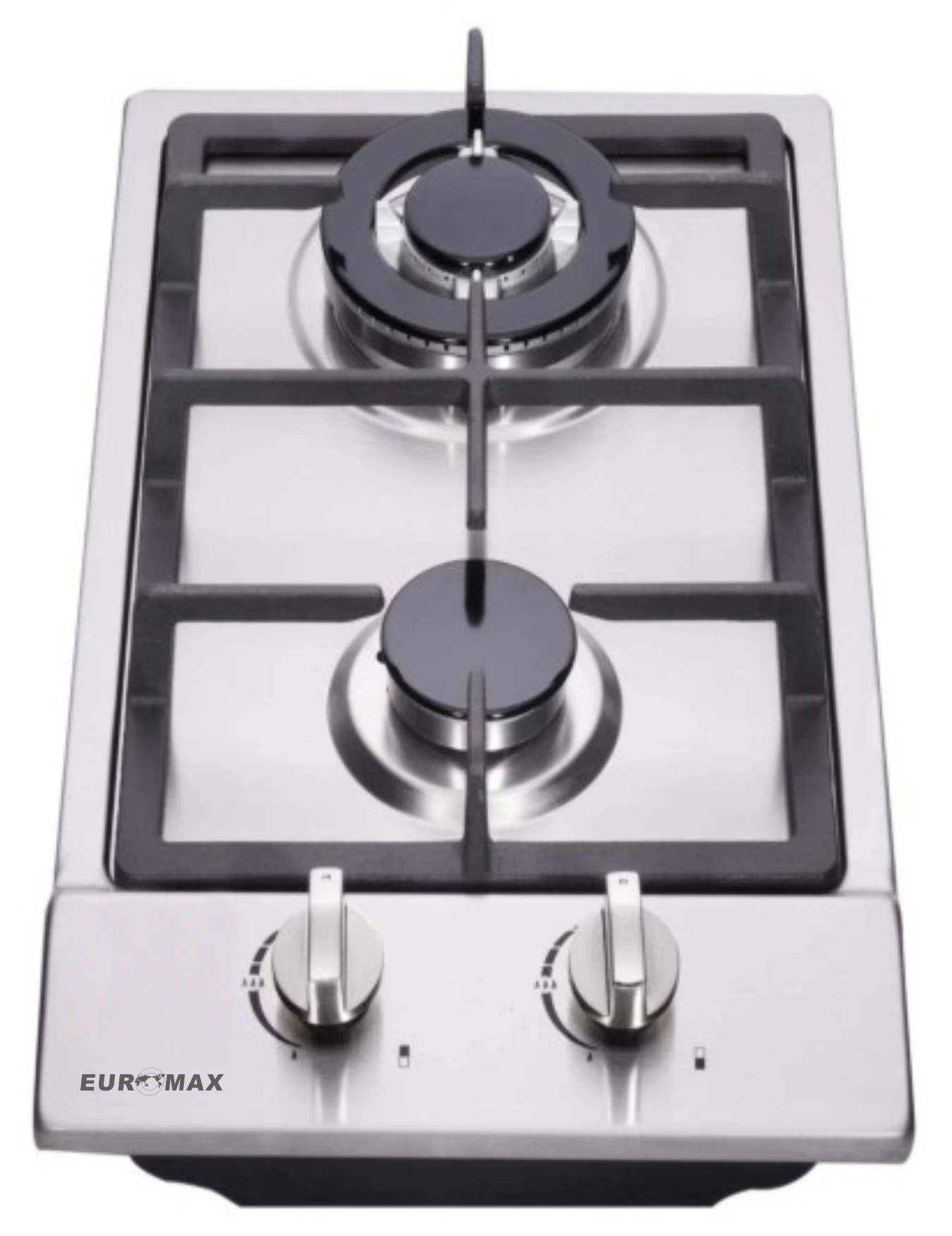 2 burner stainless steel gas stove build in gas hob with sabaf burner