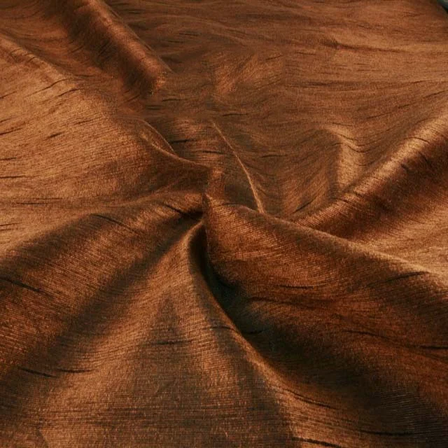 Yarn dyed two tone silk dupion fabric silk shantung dupioni silk fabric for wedding dress