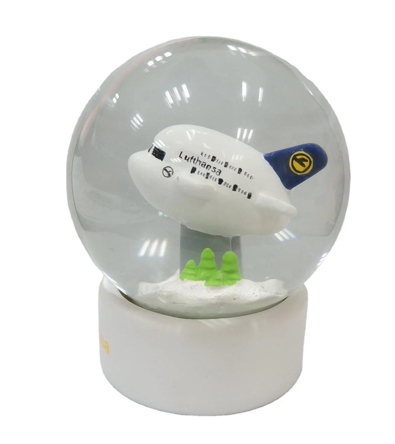Air line company gifts Snow Globes 2022 Wholesale globes  Snow Globe water ball