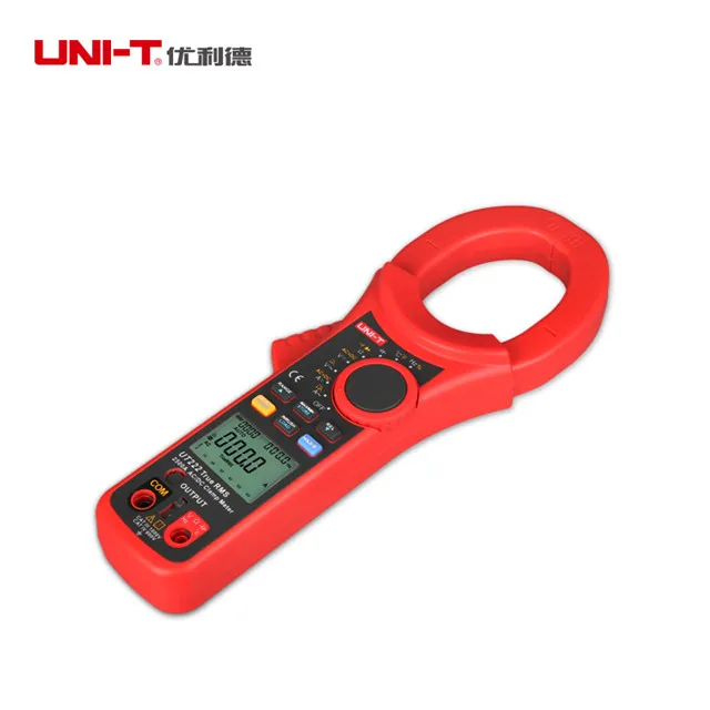 UNI-T UT222 True RMS LCD подсветка цифровые клещи максимальный дисплей 6000 2500A w/частота и рабочий цикл температурный