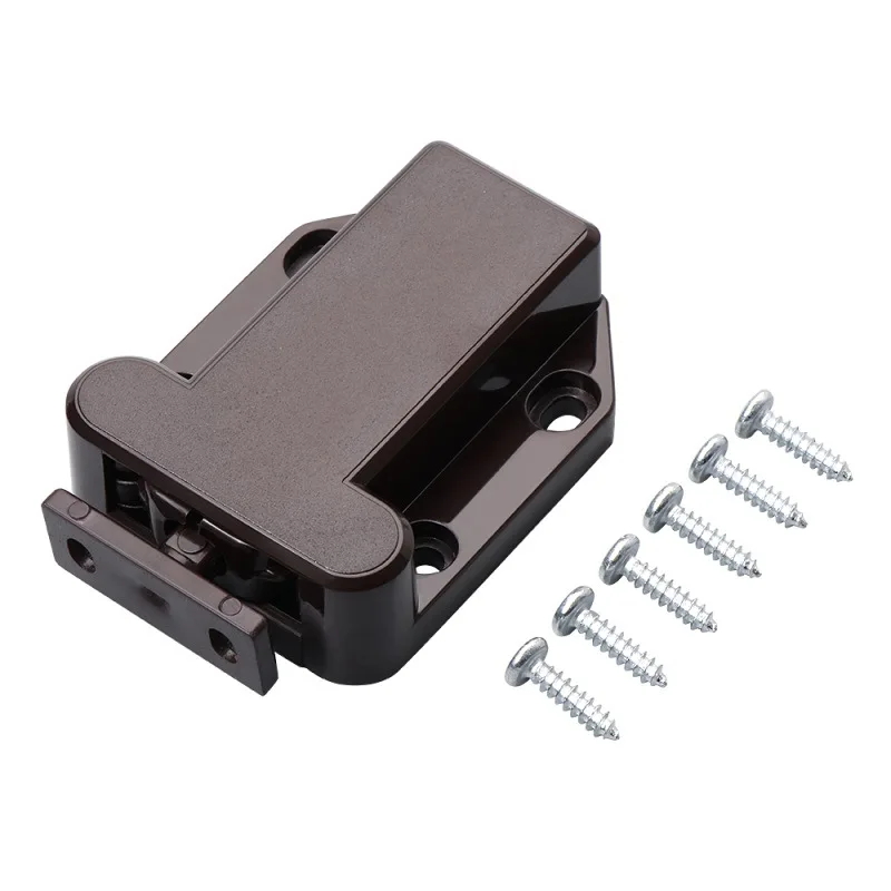 Wardrobe Push Open Cabinet Door Catch Latch Push to Open Magnetic Release System for Kitchen Under-mount