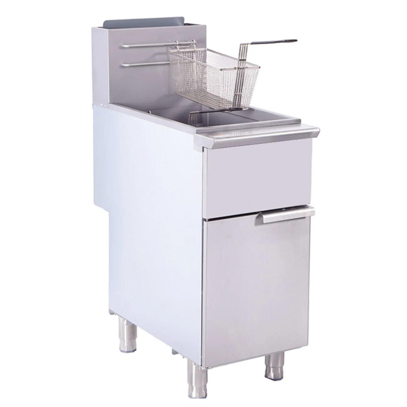 Heavy Duty Commercial Chicken Potato Chips Gas Deep Fryer for Restaurant with CE