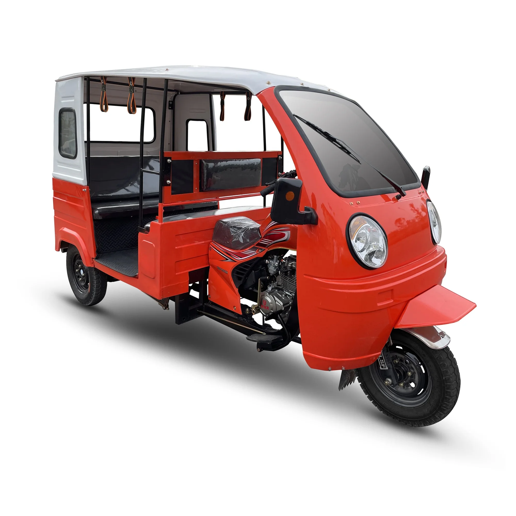 150CC 200CC 250CC Passenger Motorcycle Tricycle Three Wheeler Tricycle with Sunshade Cabin Cover