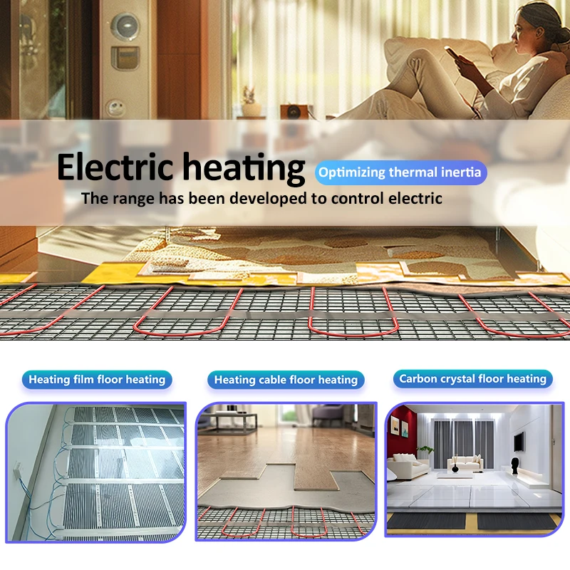 16A/5A floor heating thermostat gas water boiler heater thermostat AI thermostat