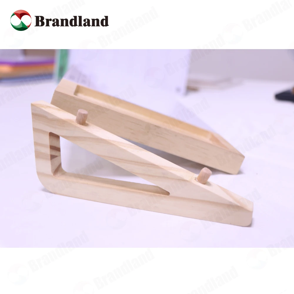 Multi Function Glass Desk Board Wood Base Writing Glass Board