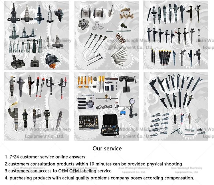 High Quality engine common rail diesel fuel injector 51101006125 0445120218