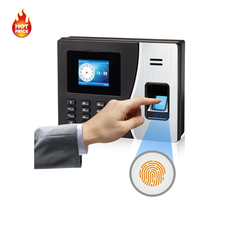 Staff Time In Time Out Online Fingerprint Wifi SDK Biometrics Finger Print Time attendance Machine