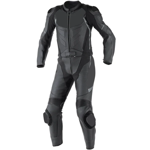 
whole sale rate customized Professional Two Piece Perforated Leather Motorcycle Suit in high quality 