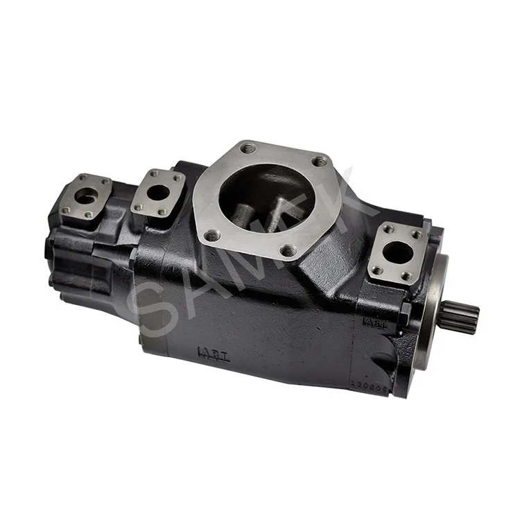 Parker Pump T6DCC T6DDC T6DDCS T6EDC T6EDCS T67EDB T67DBB T67DCB Triple Hydraulic Pump
