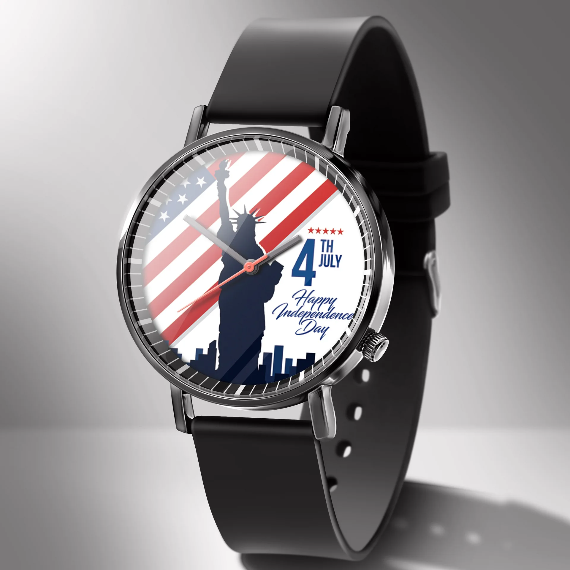 Happy independence day usa America United States gift jewelry independent time Montre Reloj inteligente smart watch