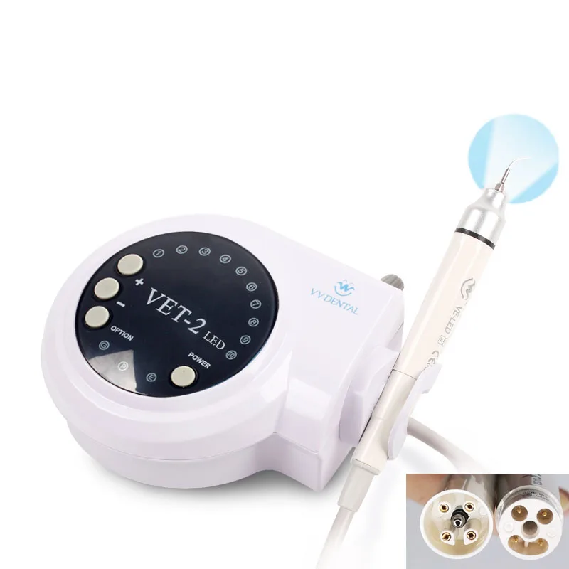  Горячая Распродажа совместимый woodpecker ems VET-2-LED сертификат CE стоматологическое оборудование пьезо светодиодный Ультразвуковой скалер с