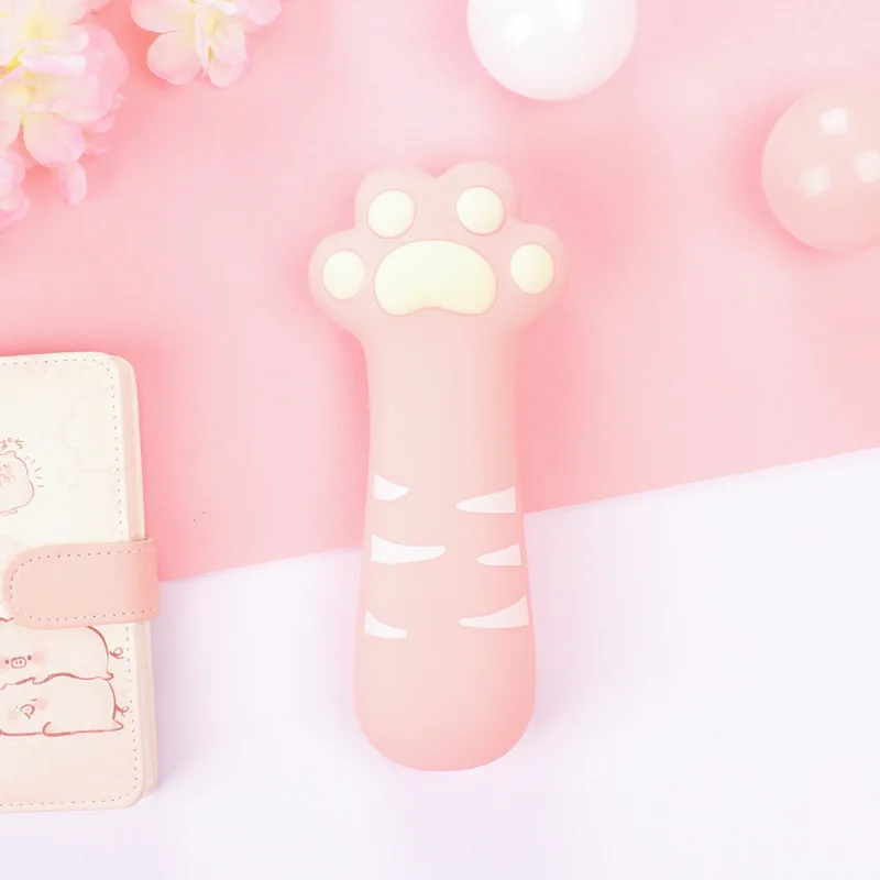 
Cute Cartoon Cat Claw Pencil Case Supply Organizer Bag Pendant,Cat Pencil Pouch Bag Stationery Pen Case Box with Zipper Closure 