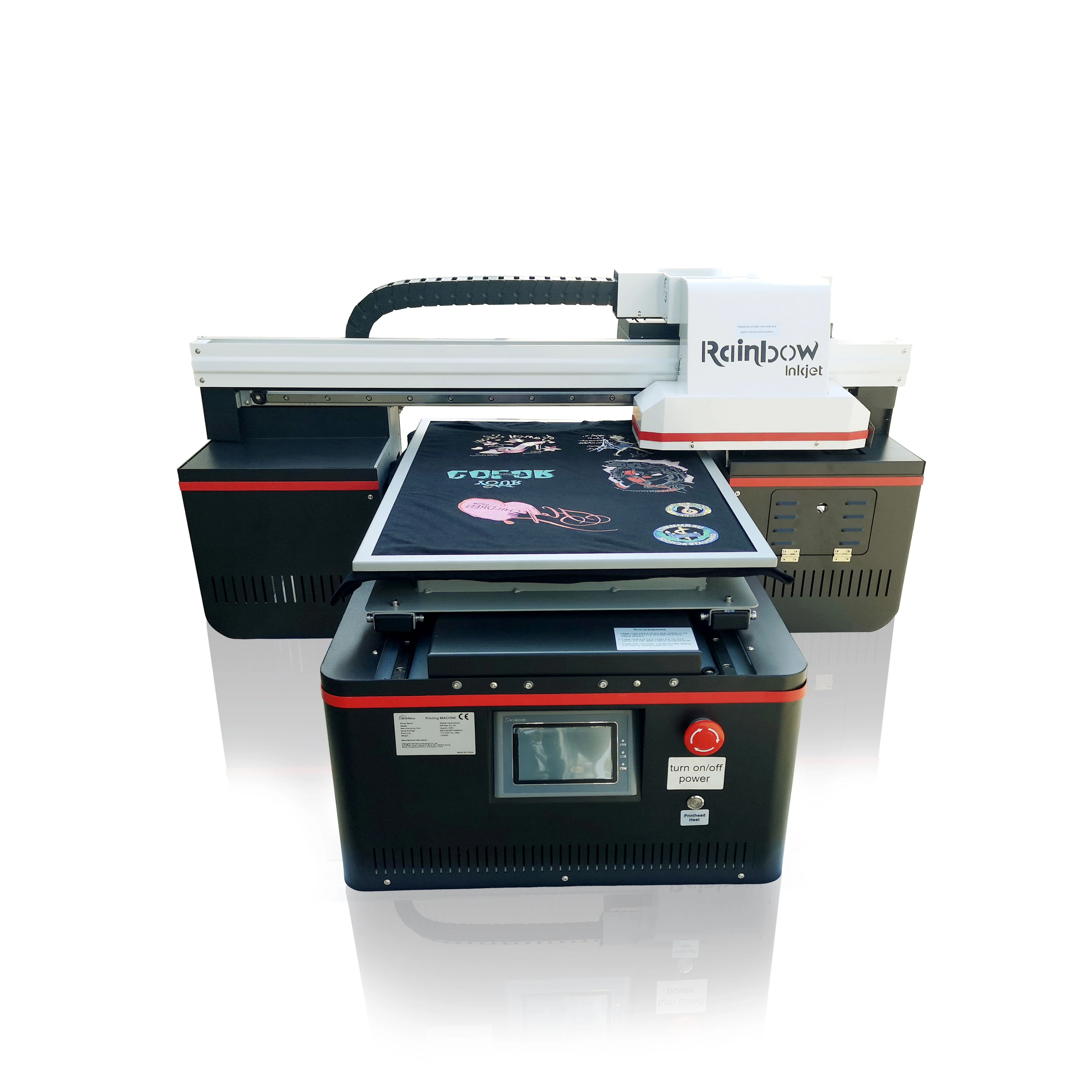 DTG printer inkjet digital textile printer t-shirt printing machine A2 DTG printer with CE