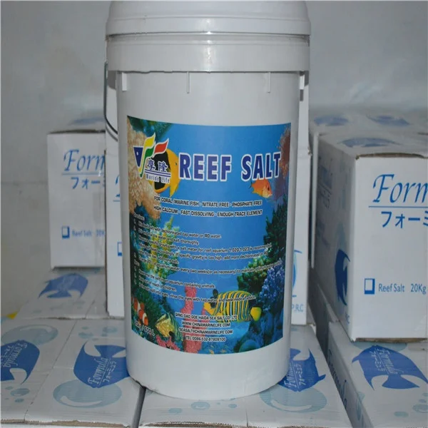 High quality marine sea salt aquaculture salt for shrimp lobster tank fish farming aquarium salt OEM welcome