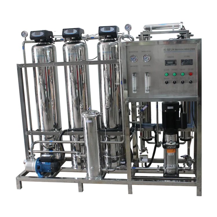 Industrial Full Stainless Steel 500 Lph Reverse Osmosis System Drinking Water Purification Plant fish water treatment product