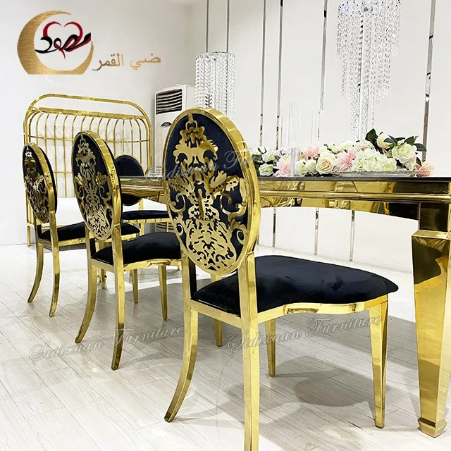 Carved back hotel sitting room tifany wedding black and white chair