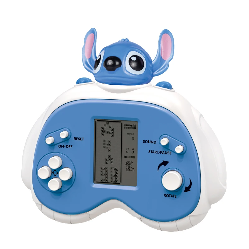 Tetris Handheld Game Console Fun Big Screen Button Classic Nostalgic Educational Kids Toys