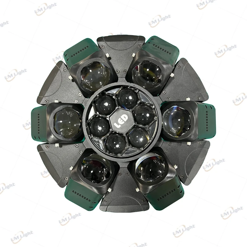Six armed King Kong light Manual / remote control LED lamps,Stage lighting equipment Wedding cob bar LED lamp