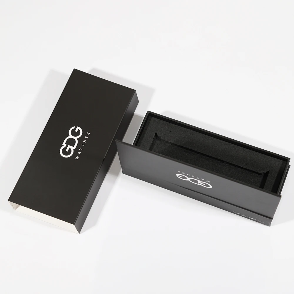 Guangzhou OEM unique design cheap cardboard watch box