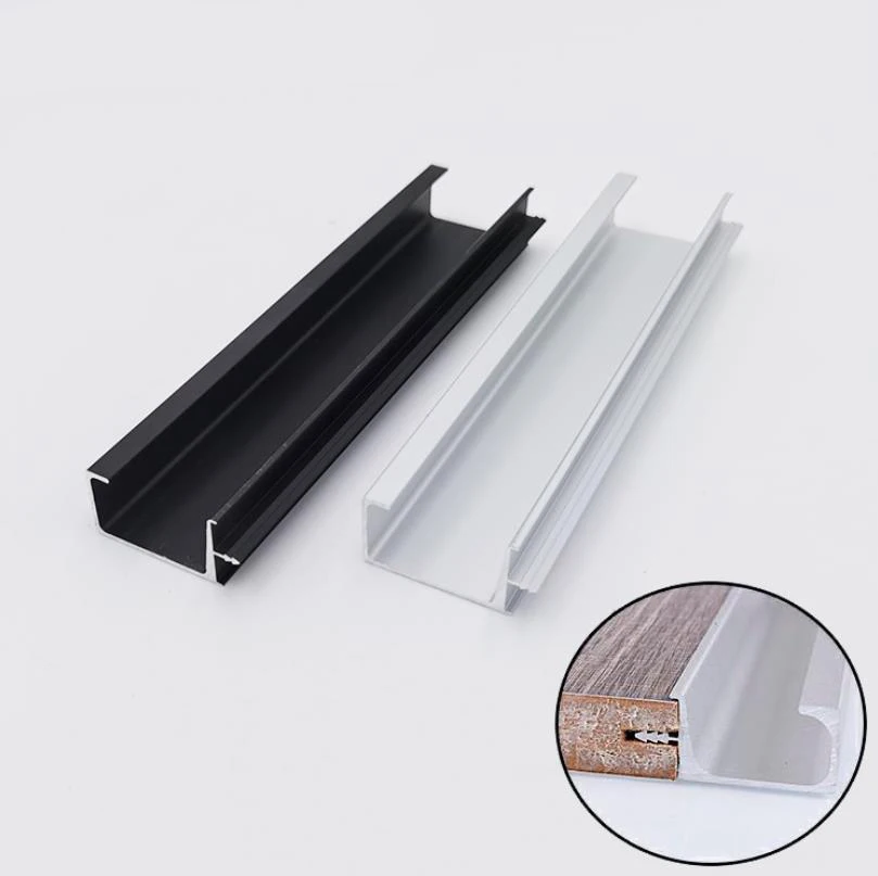 Hot Sale Furniture Hidden Handle Aluminum G Shaped Handles for Kitchen Cabinets