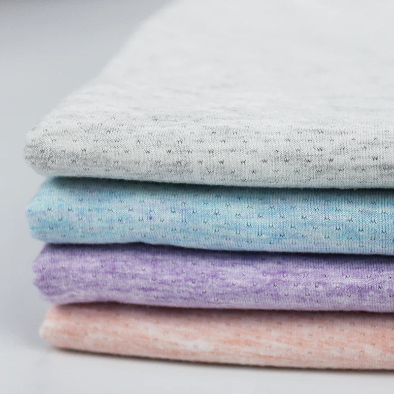 40s good elastane cotton rayon yarn multi color women underwear fabric