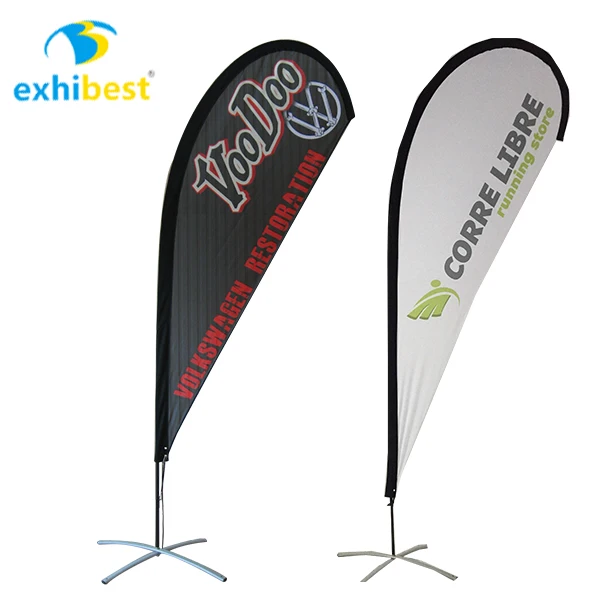 Wholesale Display Accessories Display Beach Flag Custom Flying Banners Teardrop Flags