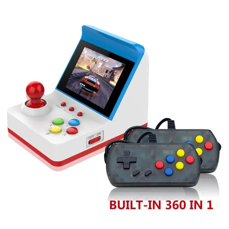 
Portable built-in 360 handheld retro video game TV mini classic retro handheld game console 