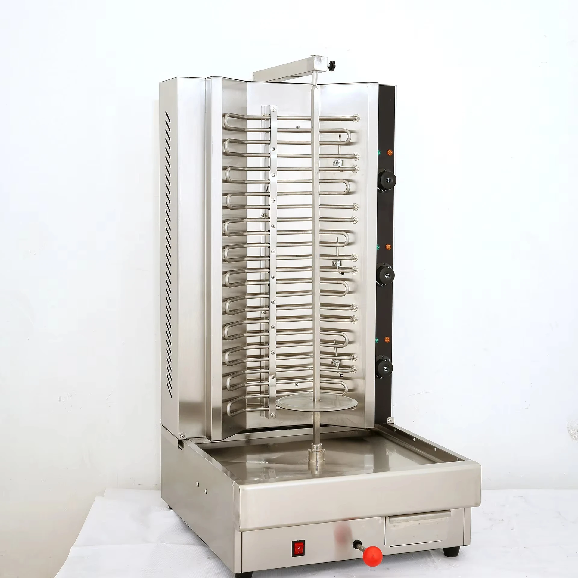 High Quality Commercial 3 Burners chicken kebab machine electric shawarma machine for sale