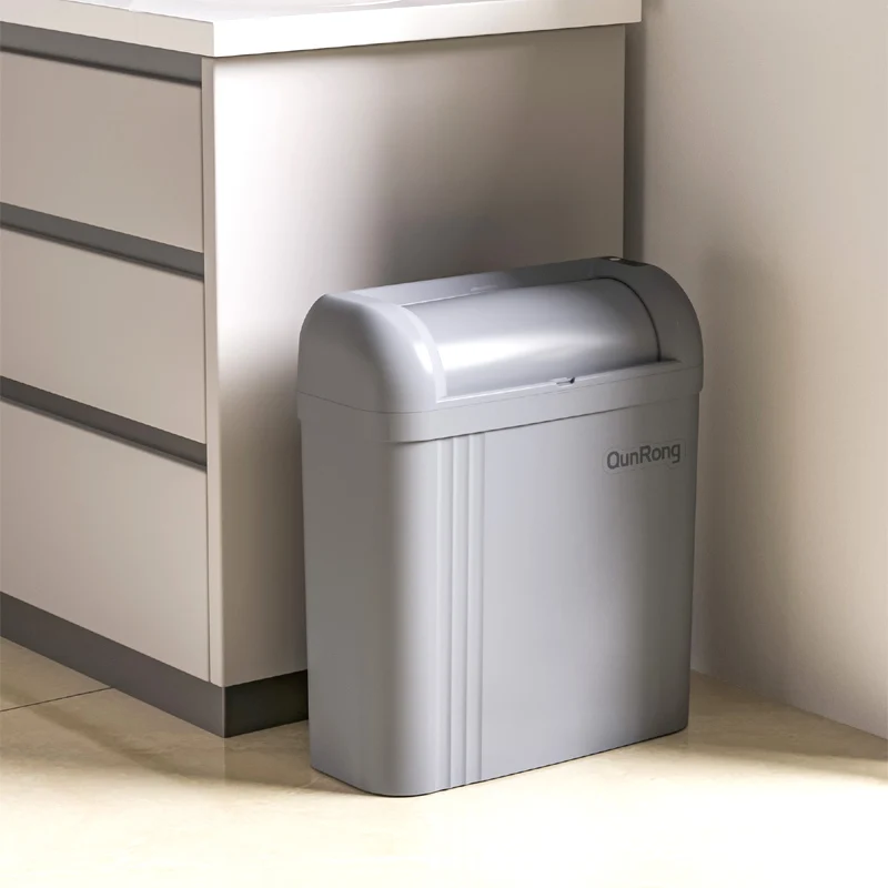 Space Saving Garbage Bin Slim Dustbin Motion Sensor Waste Bin Inteligente Plastic Smart Trash Can
