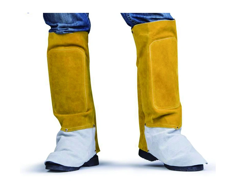 Hot Selling Cow Split Leather Safety Foot Cover