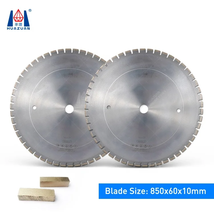 850 900mm Stone Cutting Disc Diamond Circular Saw Blade for Marble Limestone Travertine