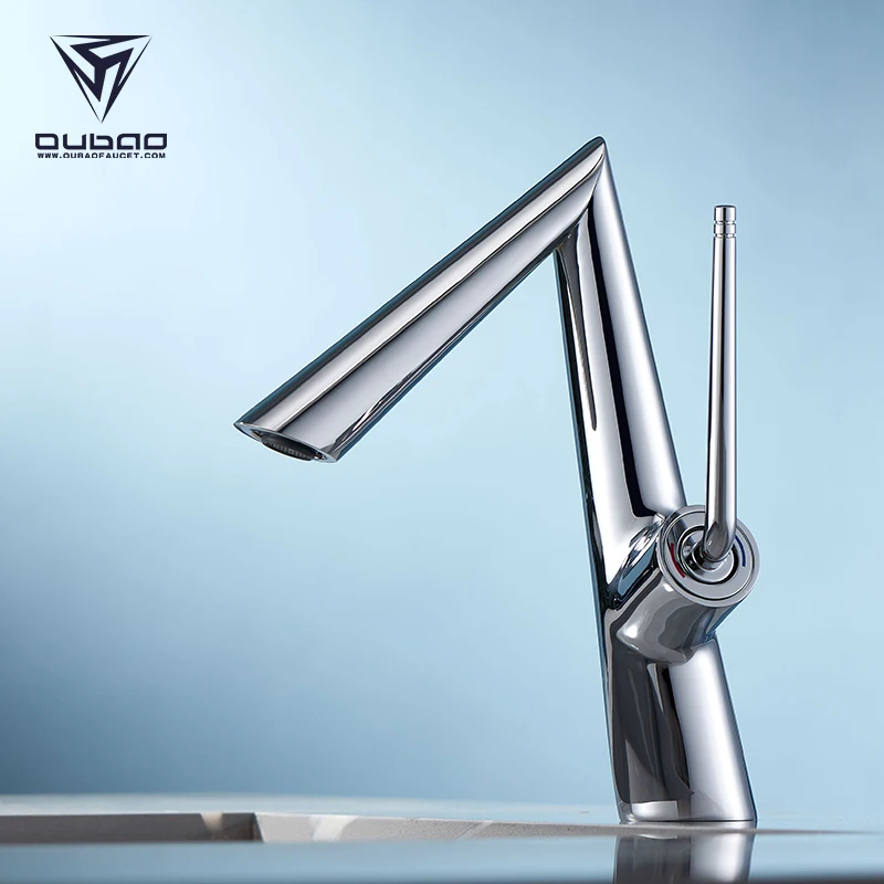 Luxury Designs Chrome Faucet Sanitary Lavatory Mixers Tap Bathroom Basin Faucets