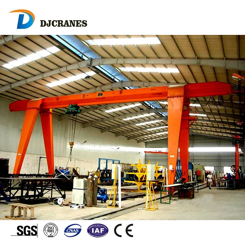 A frame 3 ton single girder gantry crane for sale