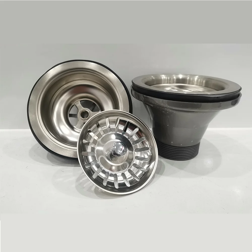 Kitchen Sink Accessories Stainless Steel Filter Baskets Popular American Style Sink Baskets Support Customization