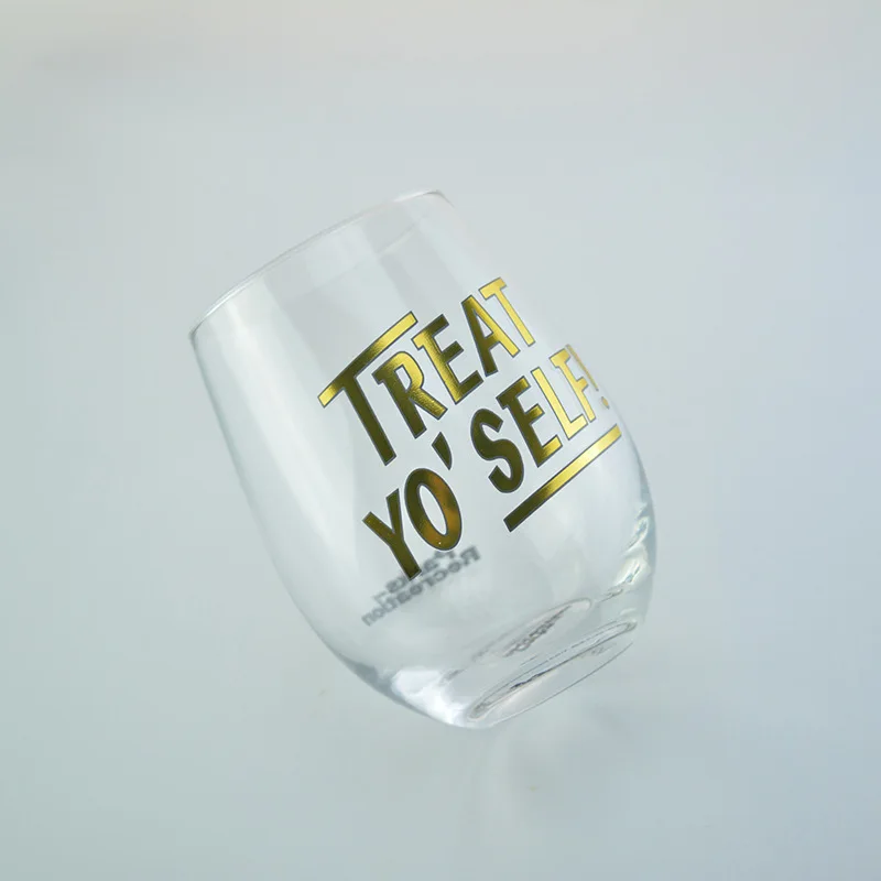 550ml 19oz Spirits Stemless Wine Glasses for Red or White Wine