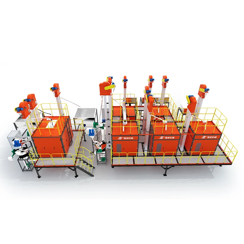 High-end quality electrostatic mixture plastic recycling machine for abs ps pp pe pet pvc pom waste recycling machine lines