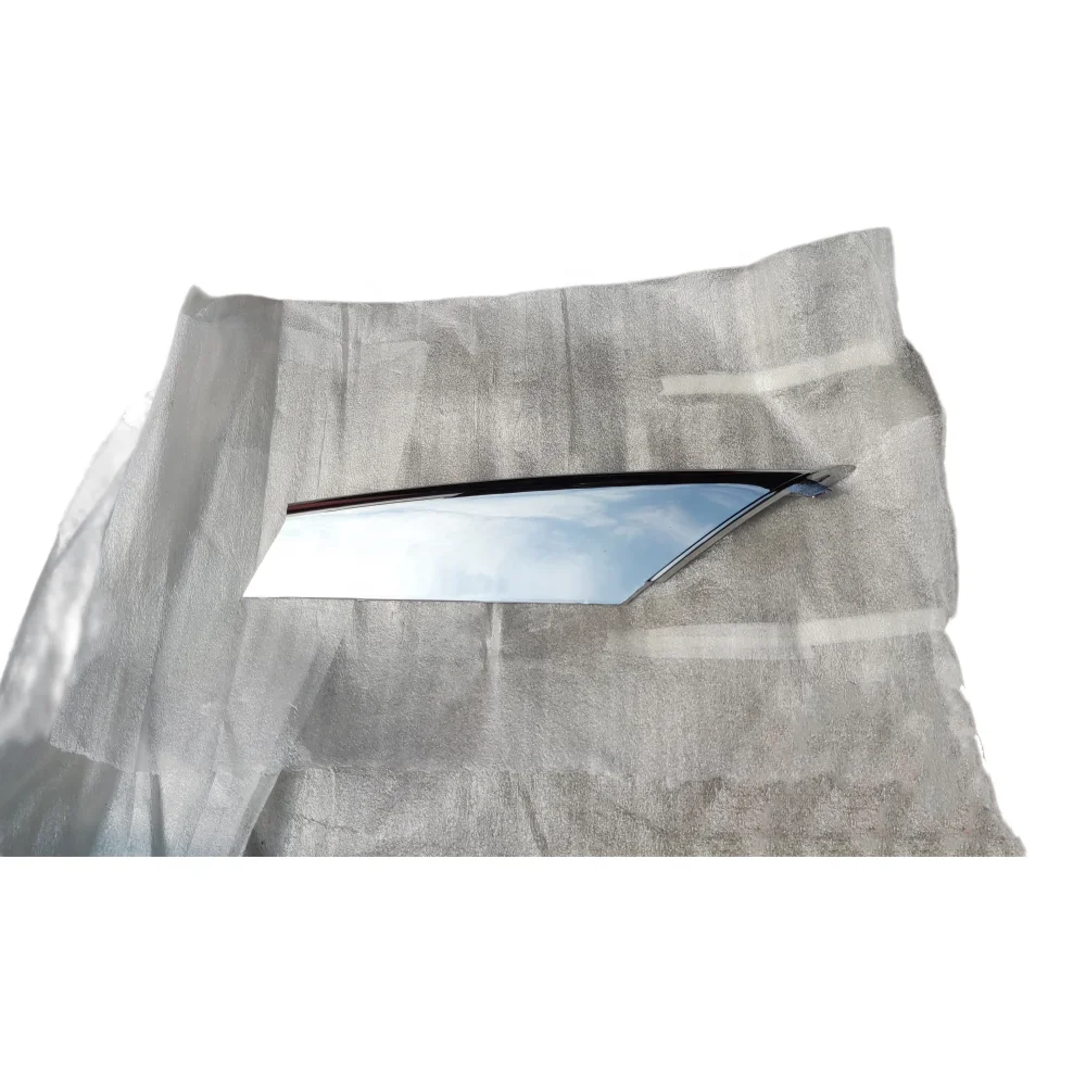 High quality wholesale Model S chrome fog light trim for Tesla 1056380-00-C 1056378-00-C