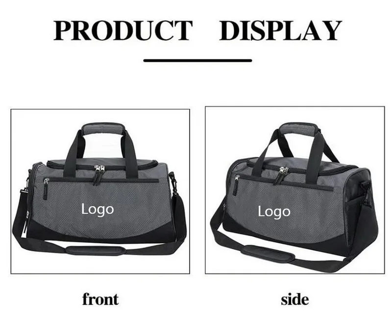 Cheap Promotional Polyester Duffel Sports Bags American Football Gym Travel Weekender Custom Waterproof Duffle Bag