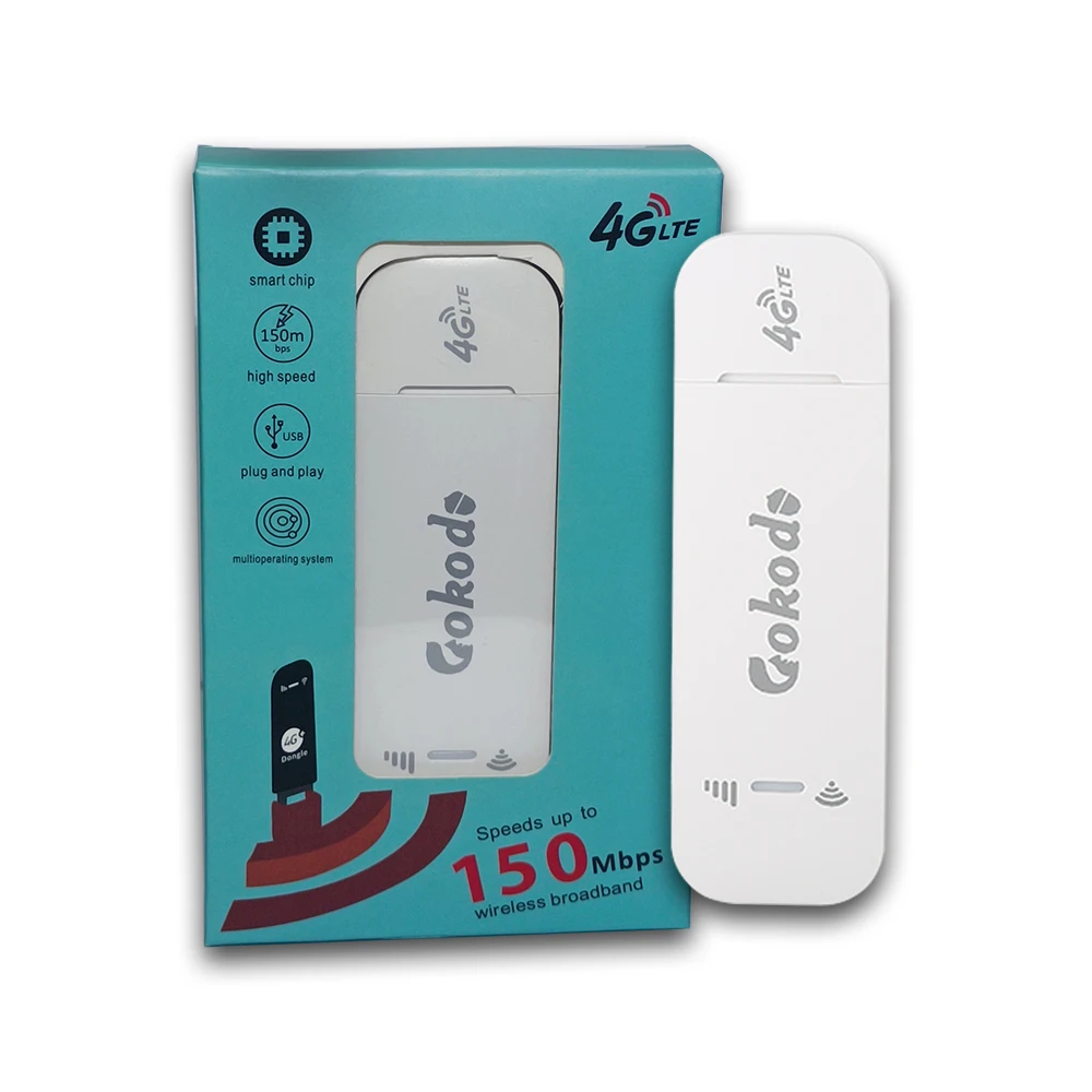 GOKODO U8-11 4G Modem Antena Wifi Router 4G Wingle Portable Unlocked 4g USB Dongle with Sim Card Slot