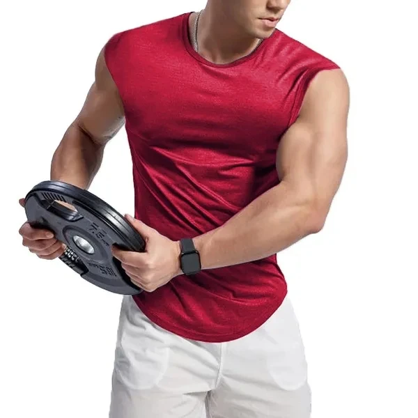 GYM Clothes Sleeveless Fitness Workout Shirts Muscle  T Shirts Tank Tops For Men