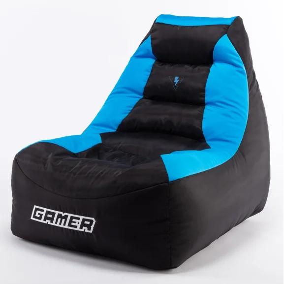 Bean Bag Chair Lazy Sofa Gaming Bean Bag Chair Covers with Side Pockets