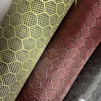 t300 kevlar honeycomb woven 3k carbon fiber fabric