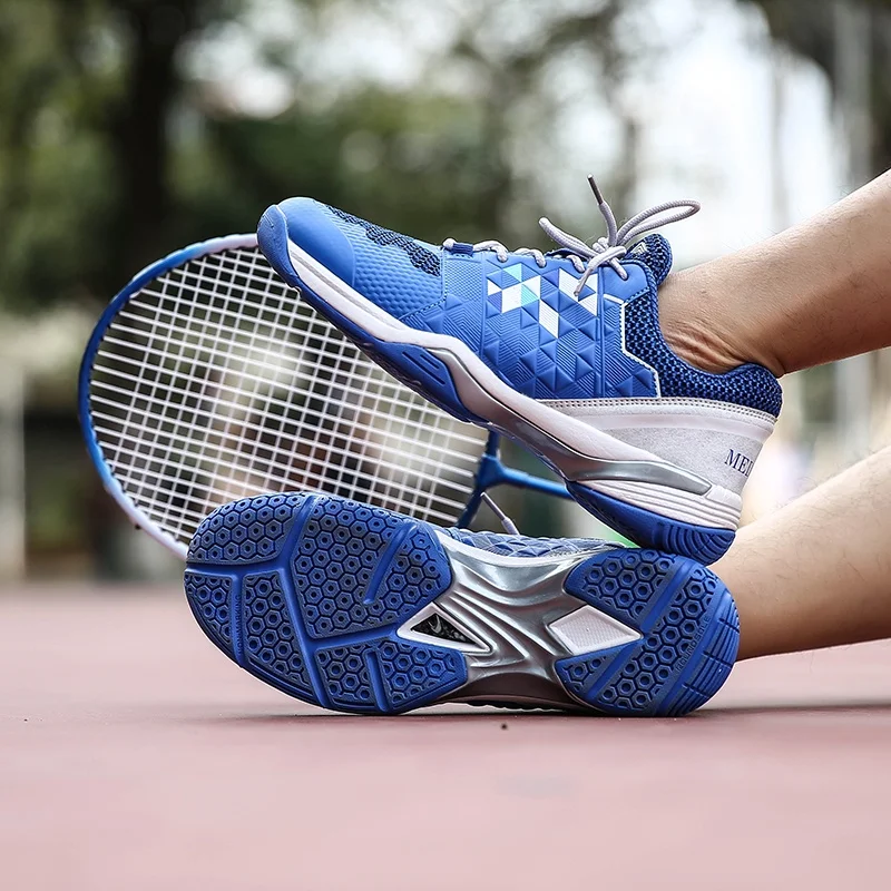 Автоматические шнурки дышащая обувь для бадминтона для мужчин Спортивная обувь мужская спортивная обувь для тренировок женские теннисные кроссовки