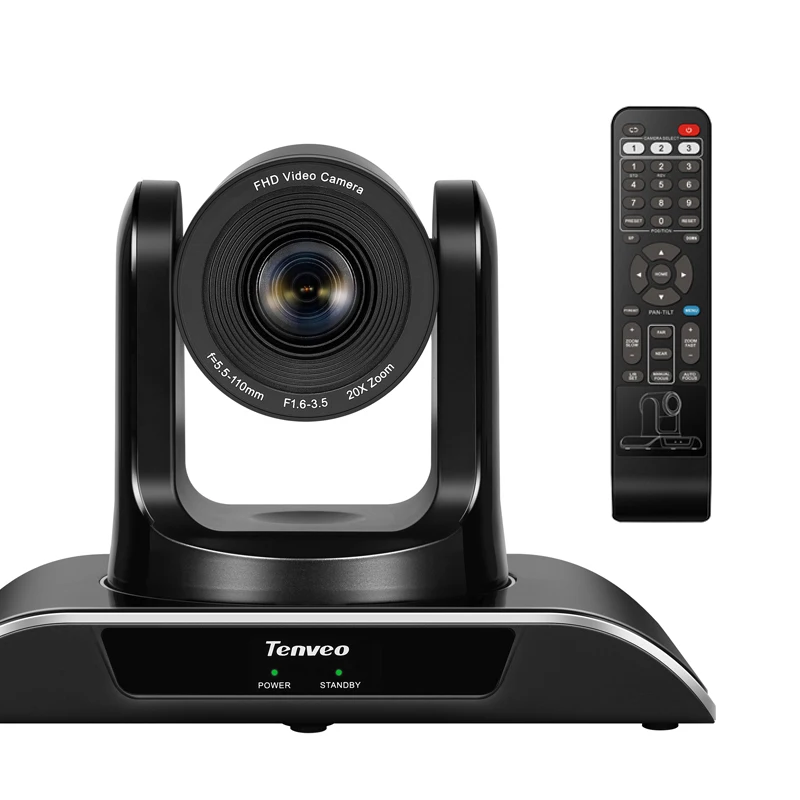 VHD202U  1080P RS485/RS232 keyboard control remote control PTZ 20x usb conference camera