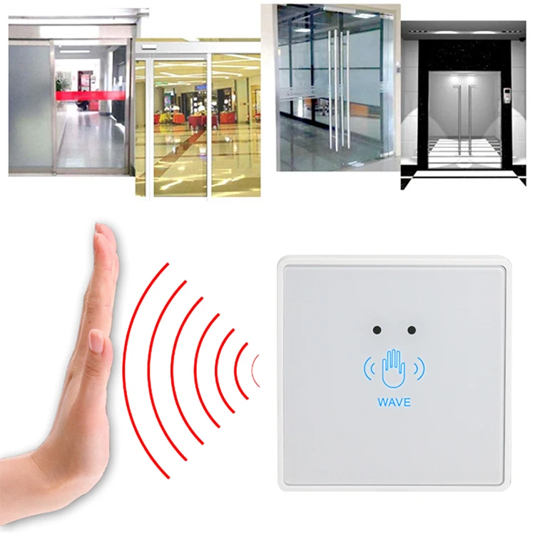 Good Quality Waterproof No Touch Exit Button Infrared Sensor Exit Switch Access Control Exit Button