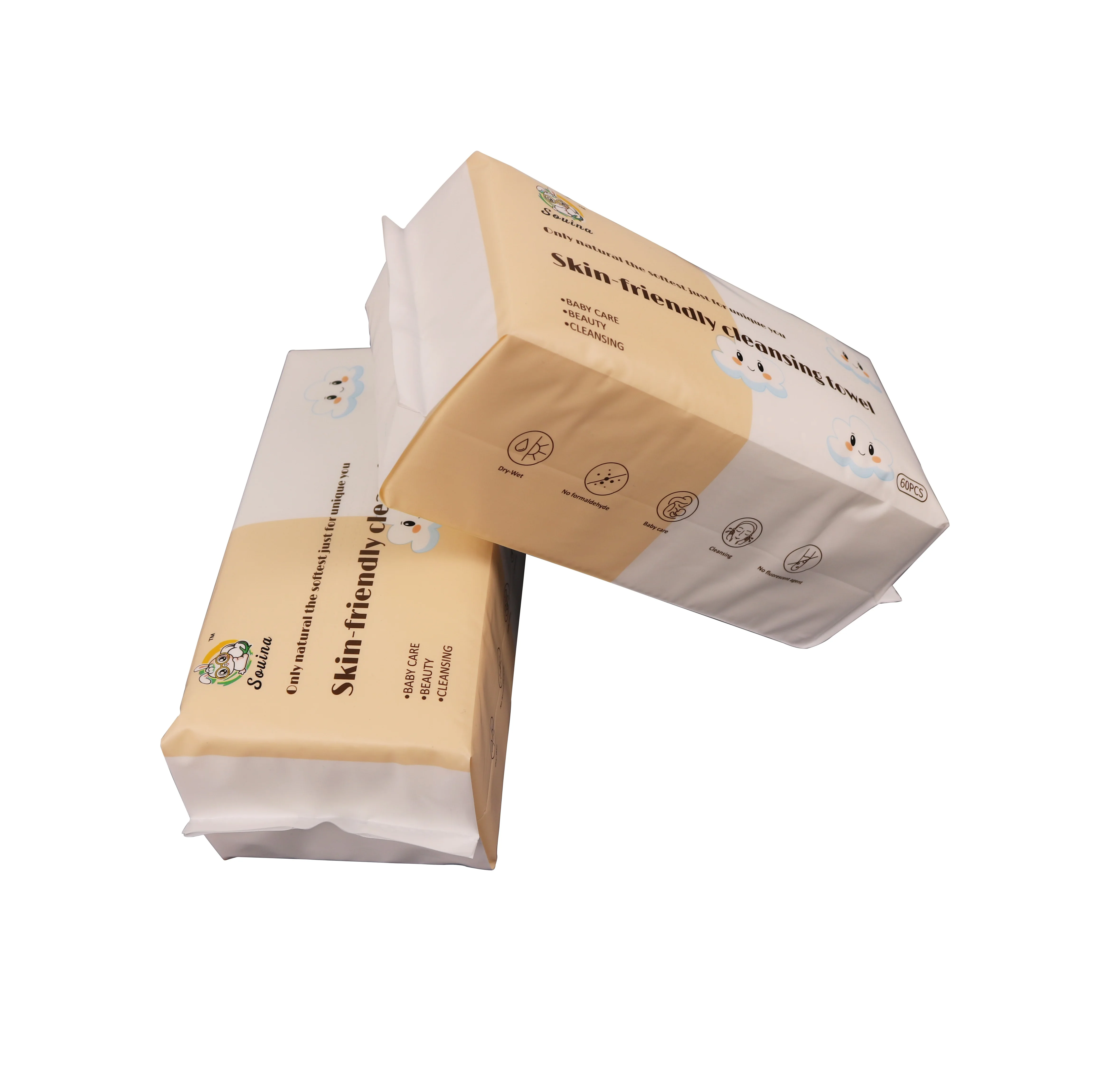 Многофункциональное одноразовое полотенце для лица