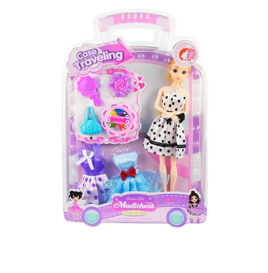 
11.5 inch fashion solid body fairy princess figure plastic pvc toy doll for baby kids girl gift 